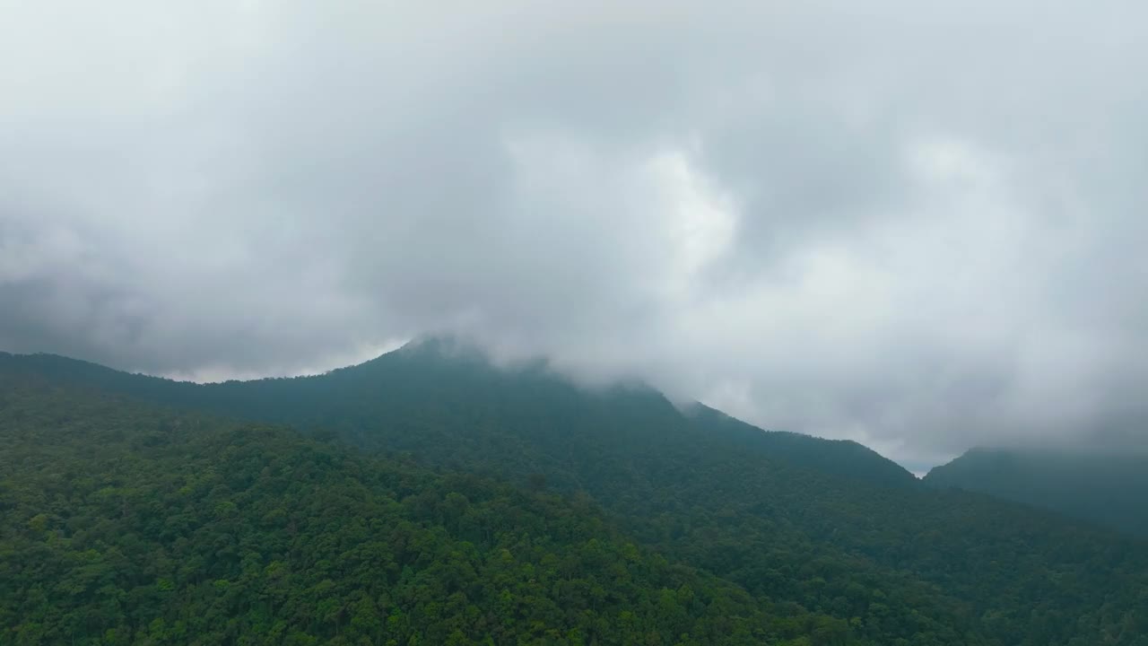 山景鸟瞰图。菲律宾。视频下载