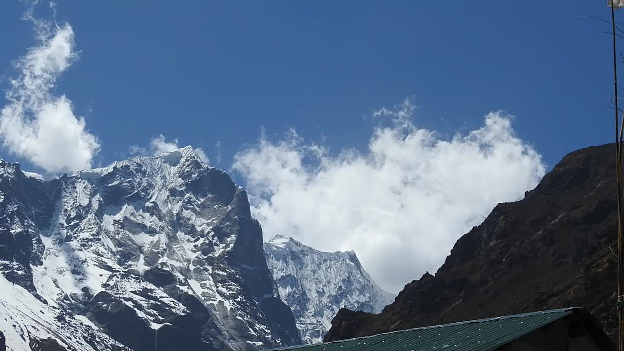 喜马拉雅山脉视频素材