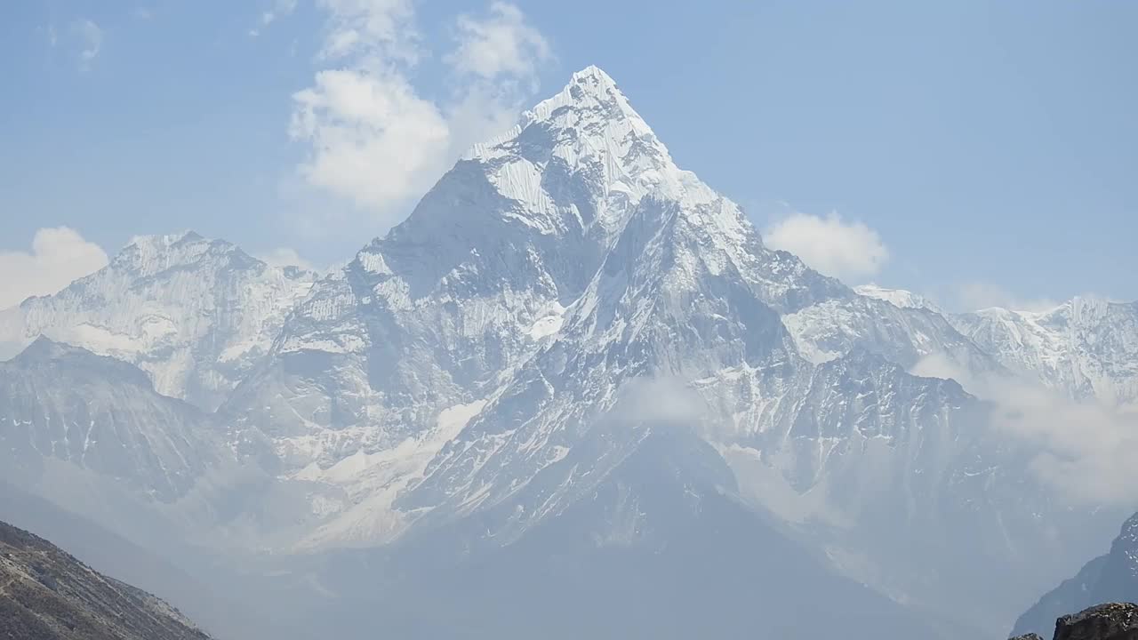 喜马拉雅山脉视频素材