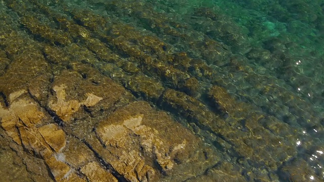 细节托里斯鸟瞰图的海岸视频素材