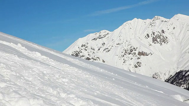 滑雪板- HD1080p视频素材