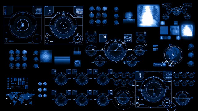 SCIFI hud控制面板视频下载