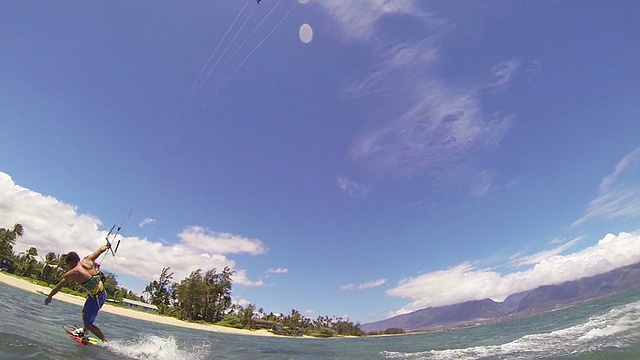 风筝冲浪视频素材