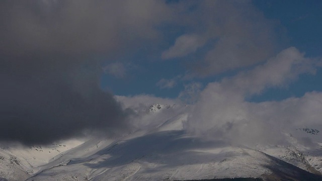 雪山中的时光流逝视频下载