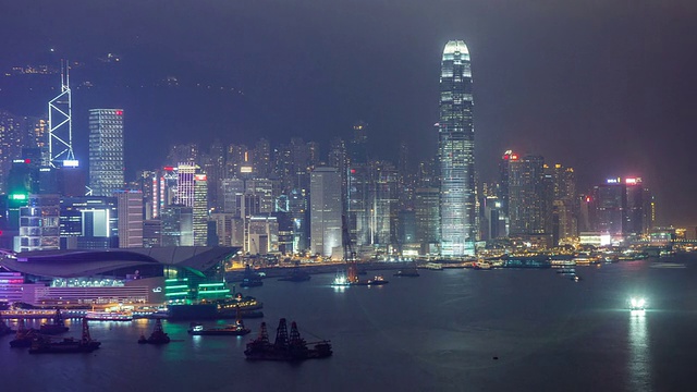 《香港夜景视频素材