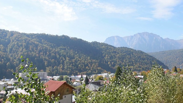 山城的景色视频素材