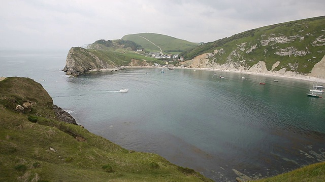 卢沃斯湾多塞特英格兰英国视频素材