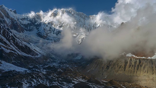 安纳普尔纳峰山视频素材