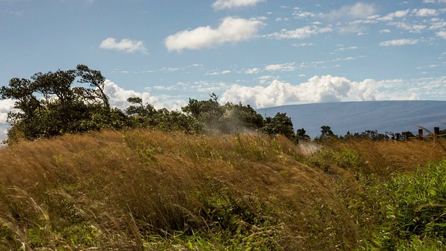 基拉韦厄火山口国家公园时间流逝视频素材