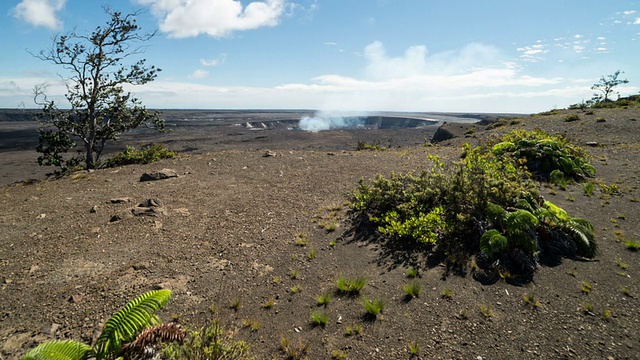 基拉韦厄火山口国家公园时间流逝视频素材