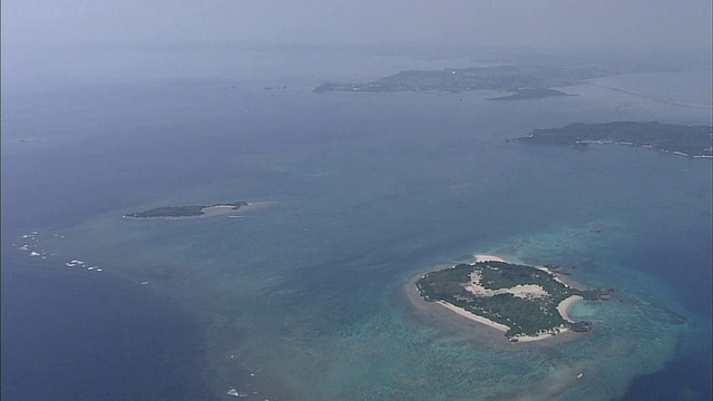 冲绳岛浮崎岛视频素材