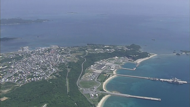 冲绳岛浮崎岛视频素材