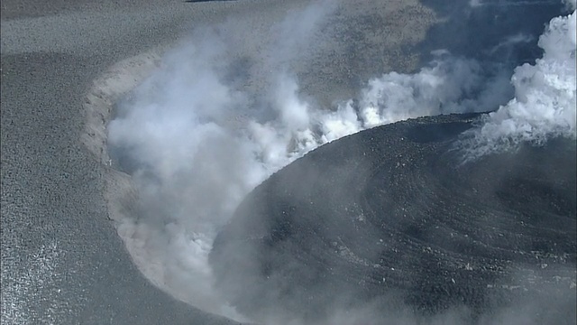 新茂达克活火山视频素材