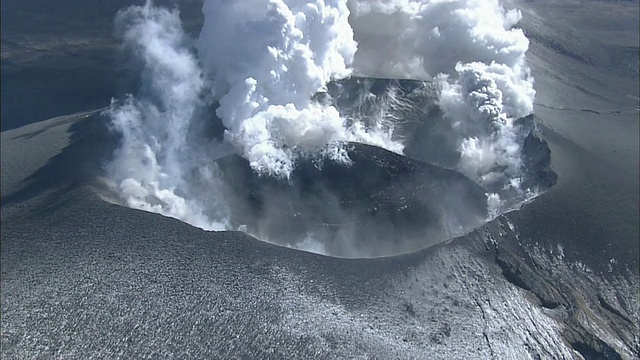 新茂达克活火山视频素材