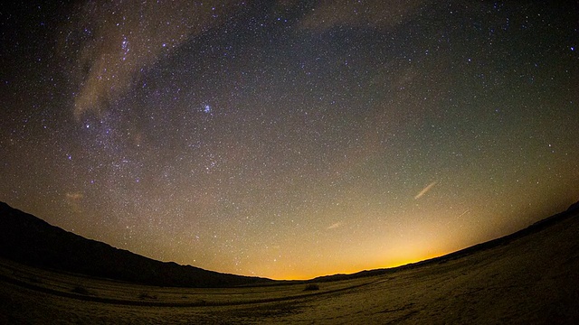 安萨·博雷戈星时间差视频素材