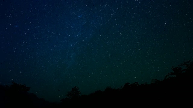 恒星转动天文摄影时间流逝视频素材