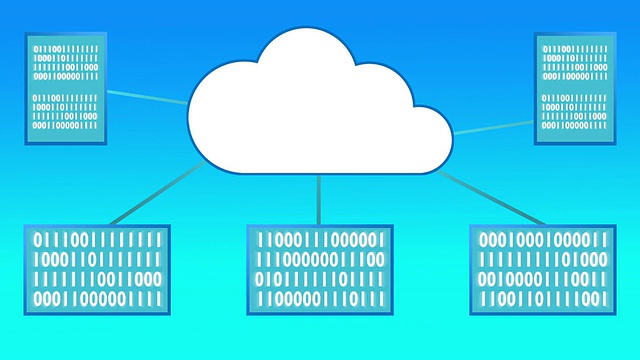云与二进制代码，互联网视频素材