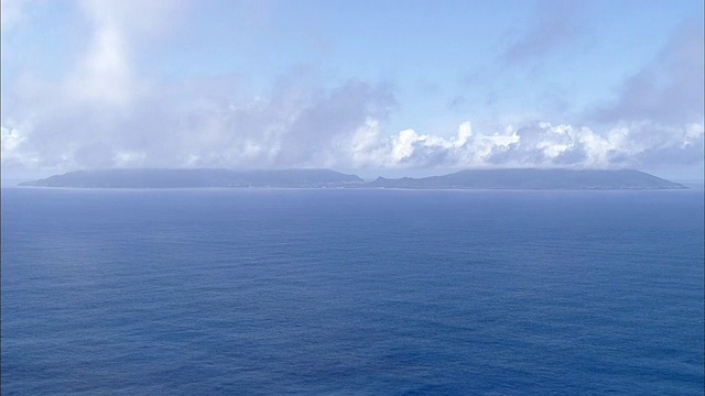 空中Hachijo-Island,日本视频素材