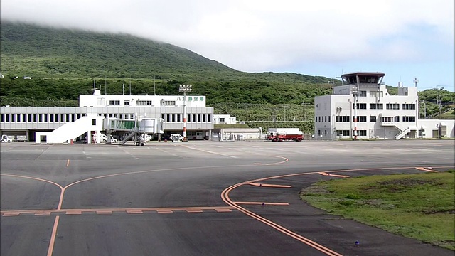 空中Hachijo-Island,日本视频素材