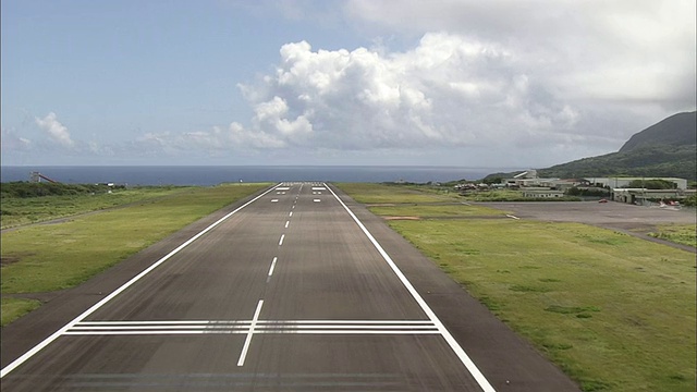 空中Hachijo-Island,日本视频素材