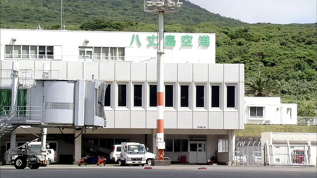 空中Hachijo-Island,日本视频素材