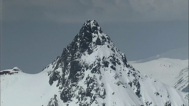 日本北部阿尔卑斯山脉视频素材