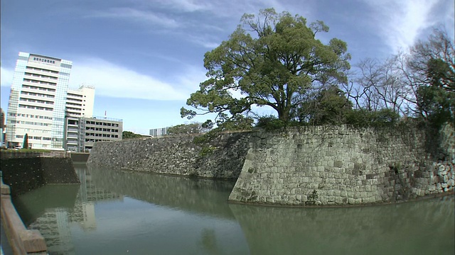 Sumpu城堡遗址，日本视频素材