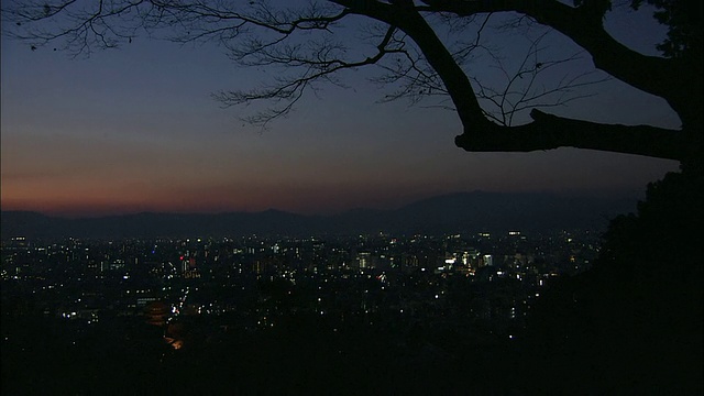 京都夜景视频素材