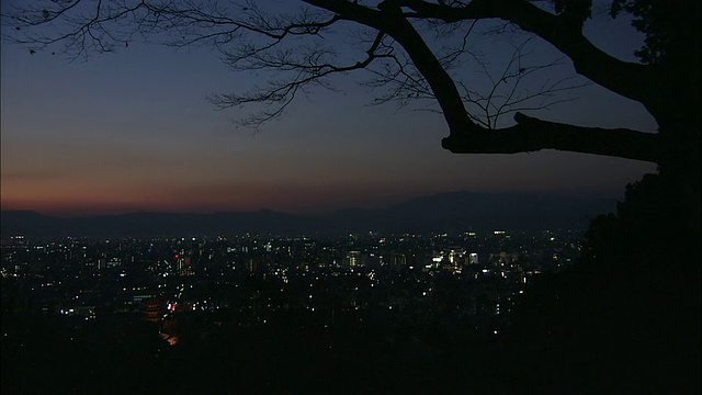 京都夜景视频素材