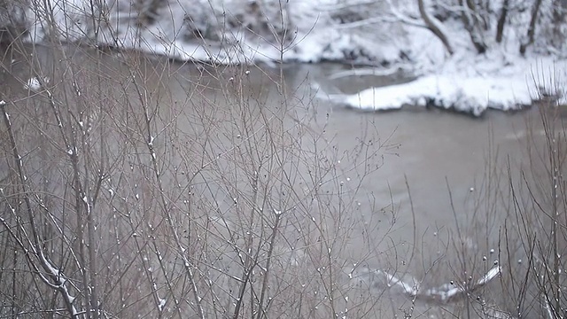 山区河流视频素材