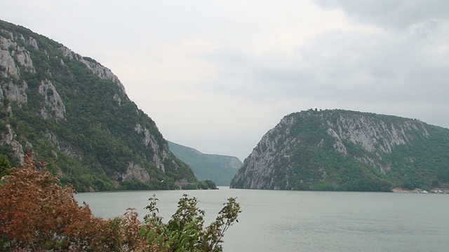 深河峡谷视频素材