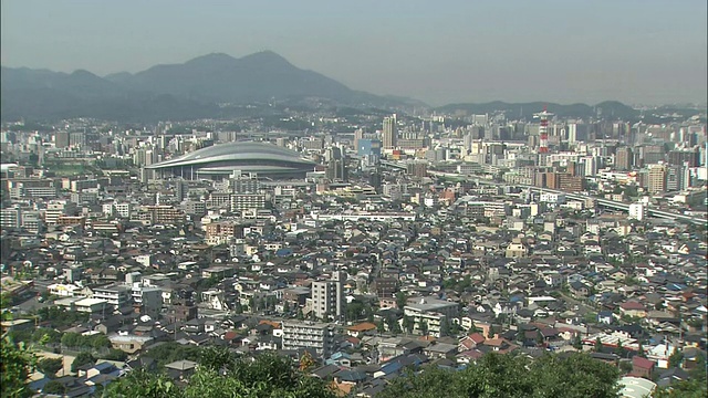 北九州市区景色视频素材