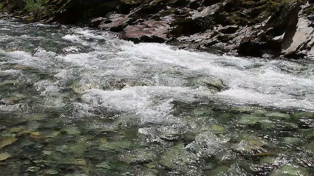 美国河流和河岸视频素材