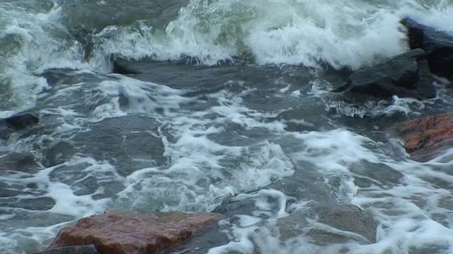 海岸海浪背景(HD 1080/50i)视频素材