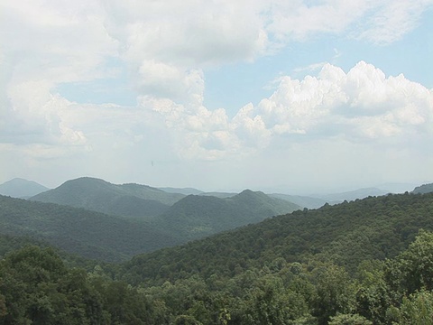 谢南多厄河山脉视频素材