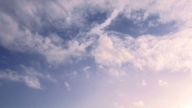 暴风雨的天空视频素材