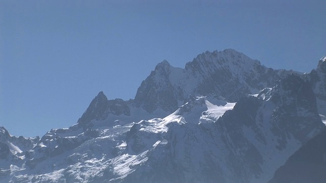 山雪覆盖视频素材