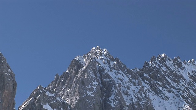 陡峭的落基山视频素材