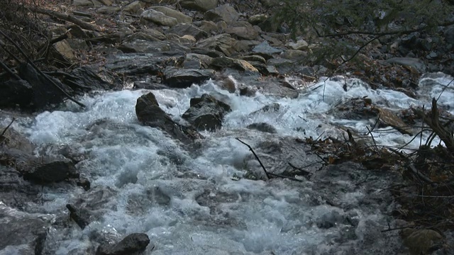 白水事件流视频素材