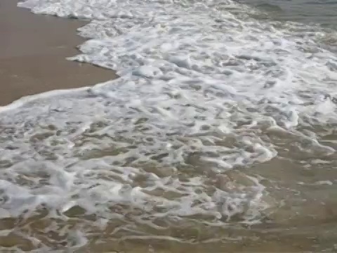 海滩海浪视频素材