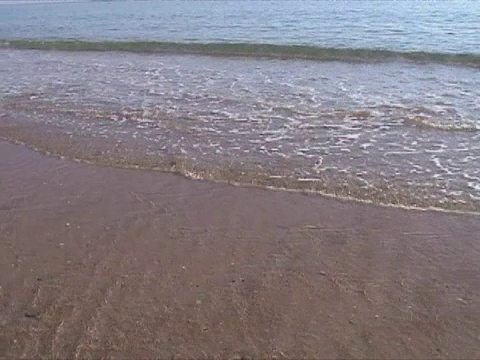 海滩海浪视频素材