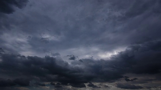 暴风雨之夜高清1080p - 30秒延时视频素材