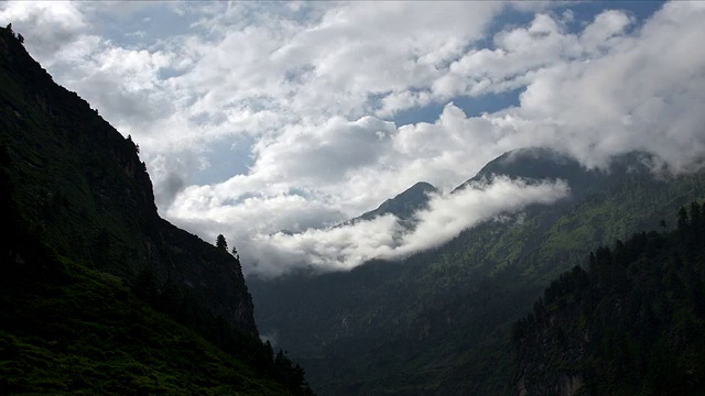 喜马拉雅山34达拉帕尼高谷大师视频素材