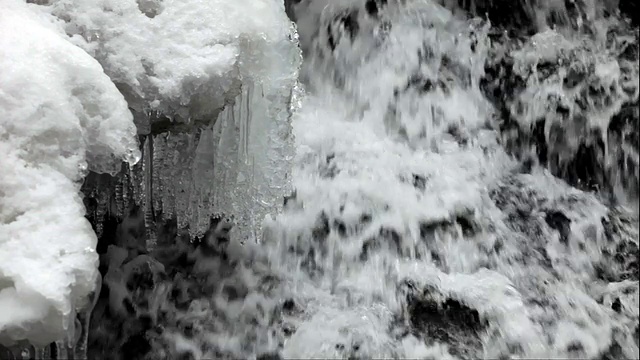 冰柱和水视频下载