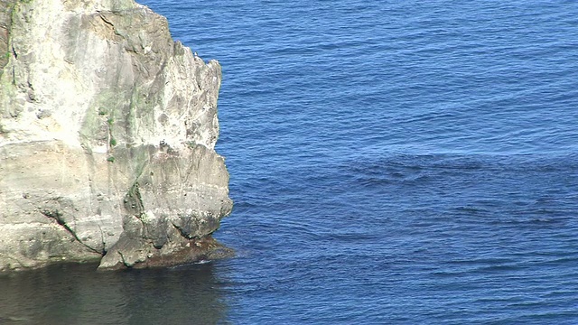 海浪和岩石(视频)视频素材