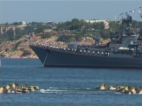 海军陆战队登陆视频素材