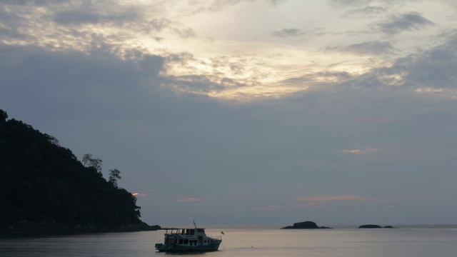 《海上日出》时光流逝视频素材