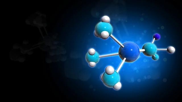 等分子的模型视频素材