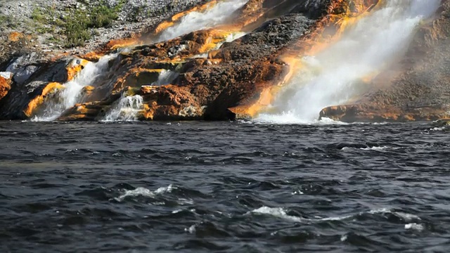 Firehole河视频素材