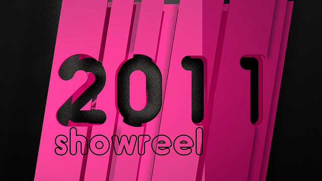 Showreel 2011开幕式(高清)视频素材